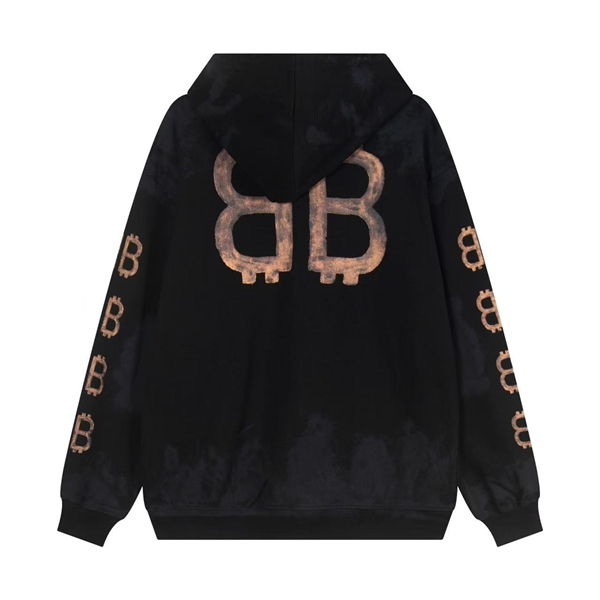 ブランドパーカー背面デザイン